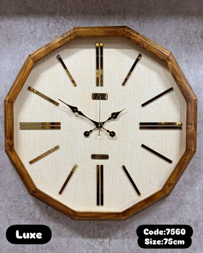 Luxe Wall Clock Model 7560